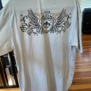 Old skool Y2K angel wing tee. Size large. In perfect condition